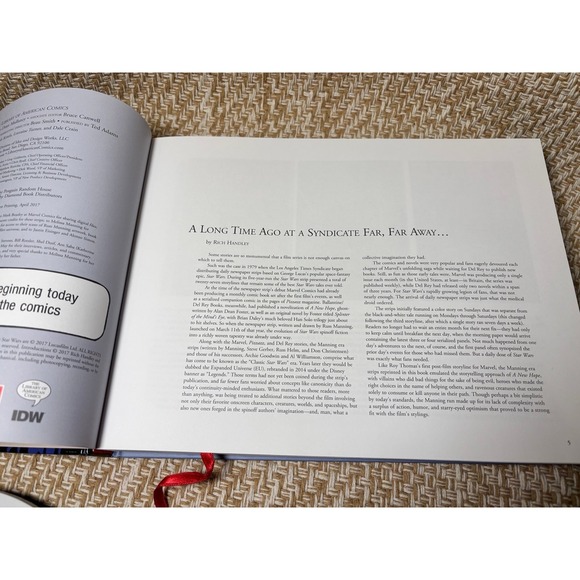 STAR WARS: THE CLASSIC NEWSPAPER COMICS VOL. 1 STAR WARS By Russ Manning VG - Picture 10 of 10